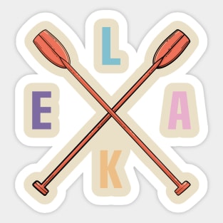 Lake days Lover Sticker